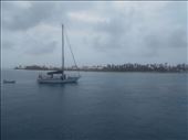The Amande. View from the beach to our house: by jorjejuanita, Views[217]