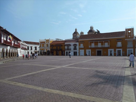 Our own walking tour of Cartagena old town.