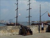 Spanish cannons in the old town.: by jorjejuanita, Views[753]