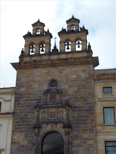 Still sightseeing in Plaza de Bolivar.