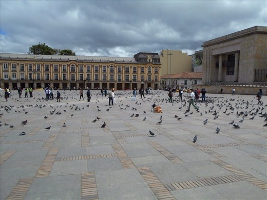 City Hall in Plaza de Bolivar.