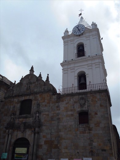 San Francisco Church and clock tower.