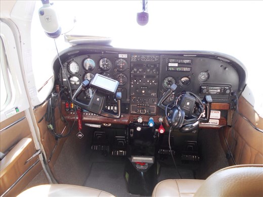 The view from the cockpit