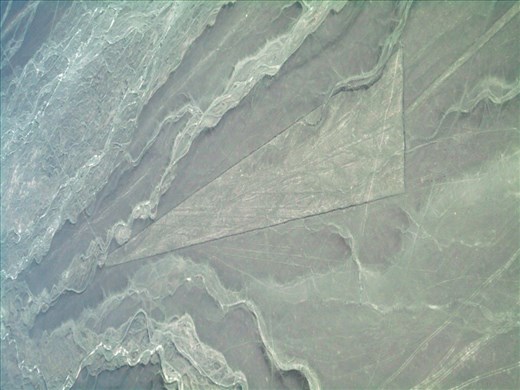 Stop 2 on the flight. ' Triangles ' Is 65 meters across