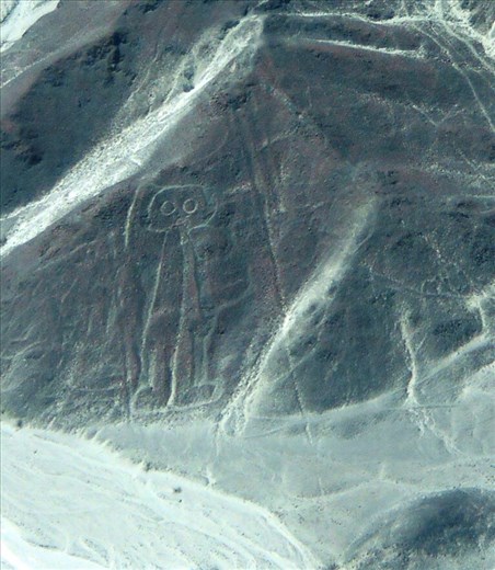 Its also known as 'The Spaceman' for the believers out there its 35 meters tall