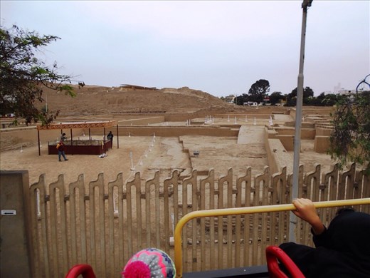 Huaca Ruins, right smack bang in the middle of the city. Was originally two temples, used as a ceremonial centre. 