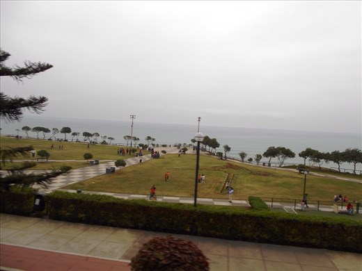 Pacific Ocean. It's freezing cold but provides divine seafood for Lima.