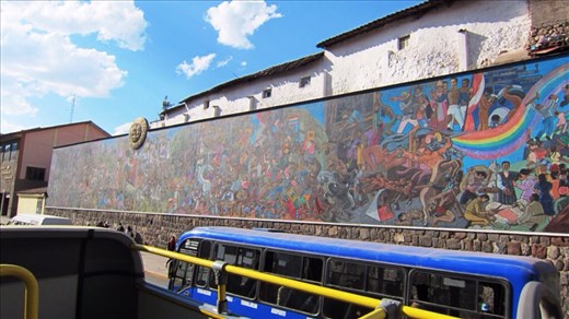 Local artwork of the Andean and Inka culture.