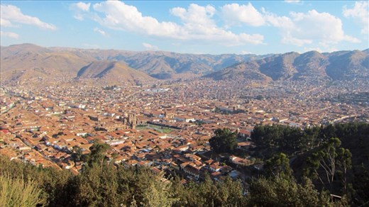 Cusco city.