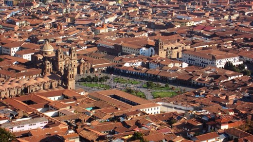 Cusco city.