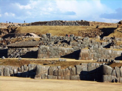 Saqsaywaman ruins on the outskirts of Cusco city. It's pronounced 