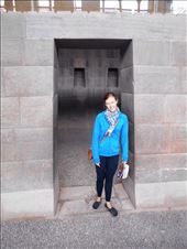 Juanita in one of the temples/rooms inside Qurikancha.: by jorjejuanita, Views[309]