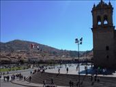Beautiful weather in Cusco. The main plaza.: by jorjejuanita, Views[323]