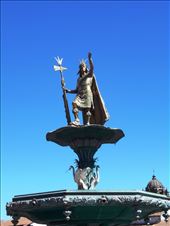 Fountain-monument to Inca Pachacutec.: by jorjejuanita, Views[380]