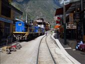 The main street of Machu Picchu town has the train line running through it: by jorjejuanita, Views[138]