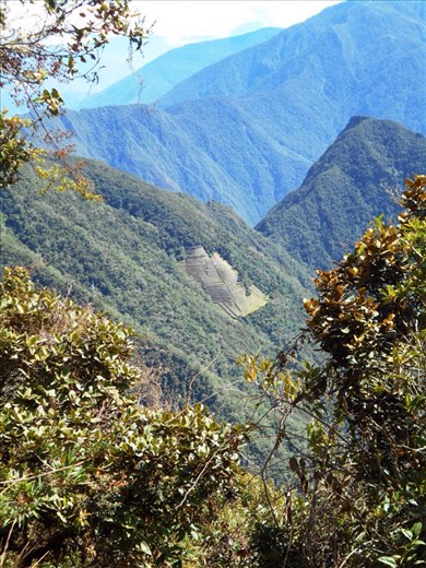 Winay Wayna from a distance