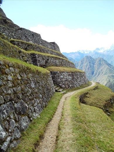 The road in to Winay Wayna