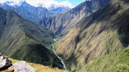 Postcard of the Urubamba River
