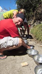 Jorje washing up for Soup and Tea time !: by jorjejuanita, Views[180]