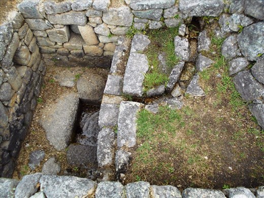 Every Inkan site had a constant water supply which was channelled through the whole site.