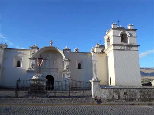 Church in Yanque.
