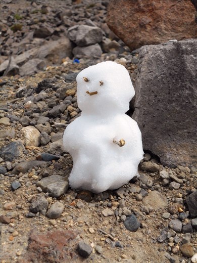 Ice snowman !