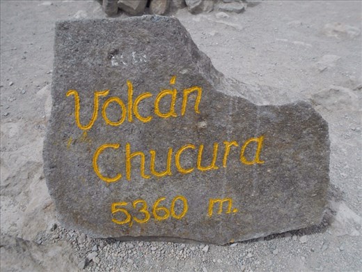 Volcano Chucura. Just another huge volcano on our horizon.