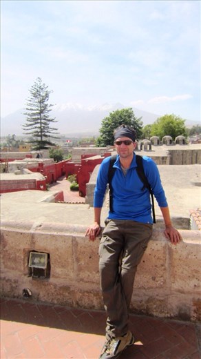 Jorge and Arequipa. Lots of volcanos everywhere. 