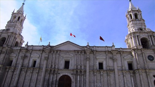 Basilica Cathedral of Arequipa. Another beautiful church.