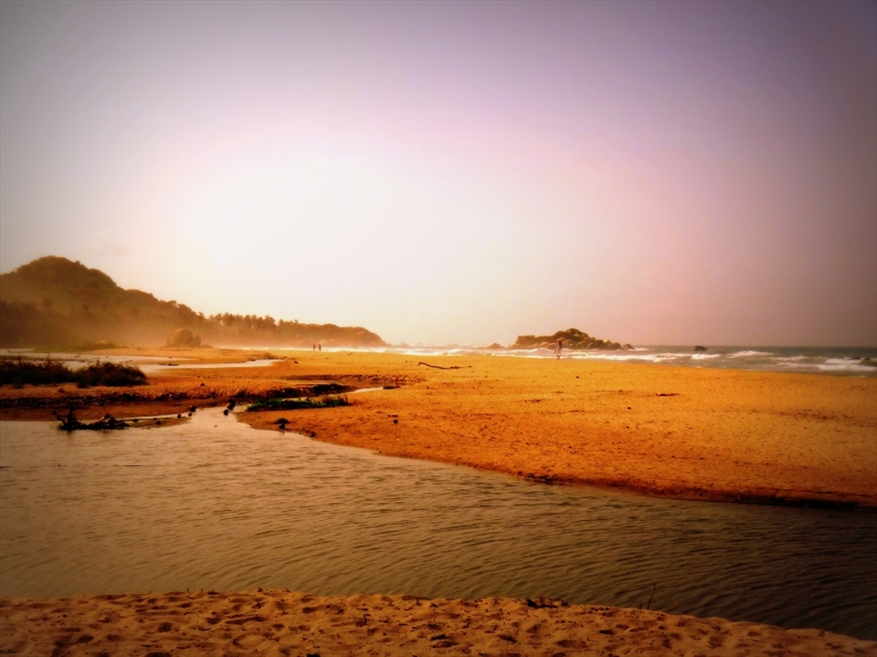 This shot gives me such a sense of a serenity.  Every time I look at it now, it brings me back to that time and place and I can almost feel the mist from the ocean and the roar of the waves.  Tayrona National Park, Colombia
