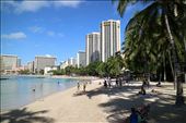 View of Waikiki from the beach: by joshandkaren, Views[191]