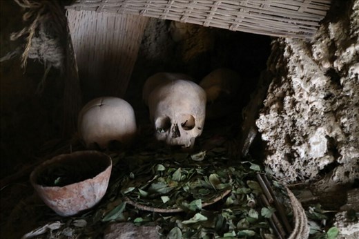 Burial site outside of Uyuni