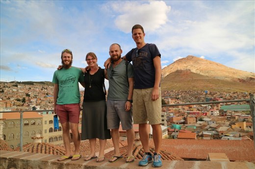 Church rooftop in Potosí