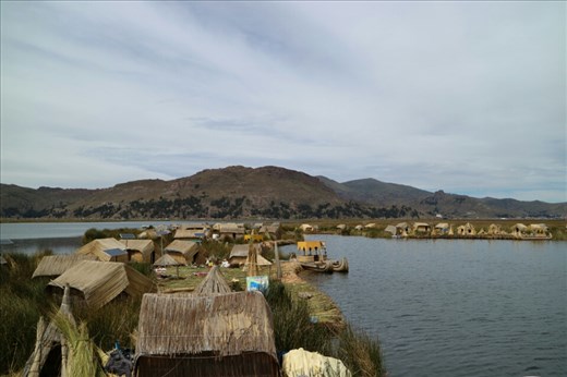 View over the floating islands