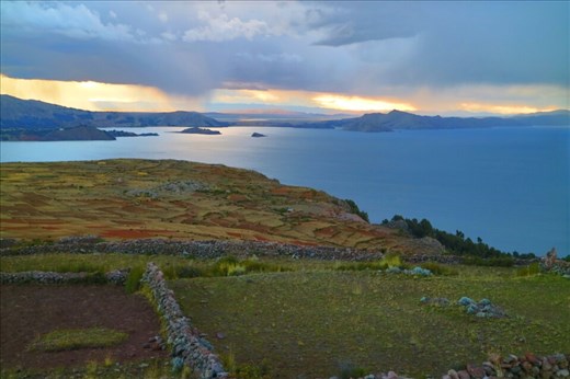 View after a hike on Armantani Island