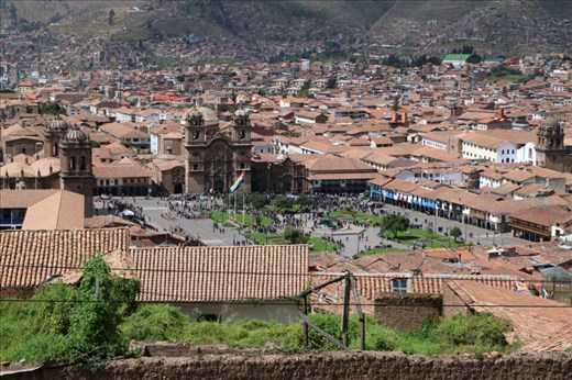 View point over Cusco