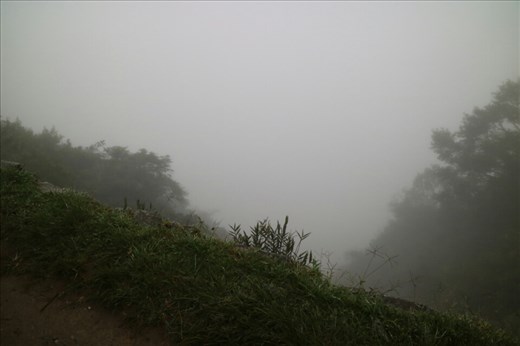 This was supposed to be the first point from where we could see Machu Picchu......