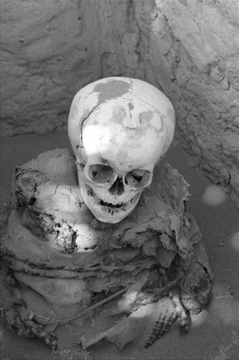 Chauchilla cemetery on the way to Nazca