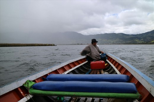 Cheap boat ride around the Laguna