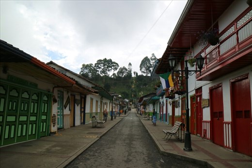 Streets of Salento on our way to the lookout