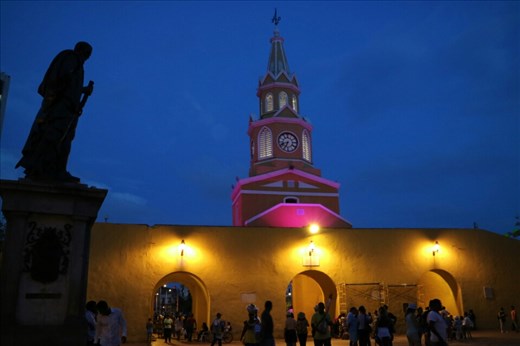 The old town by night