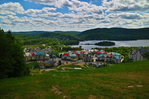 View back over the resort after a short hike