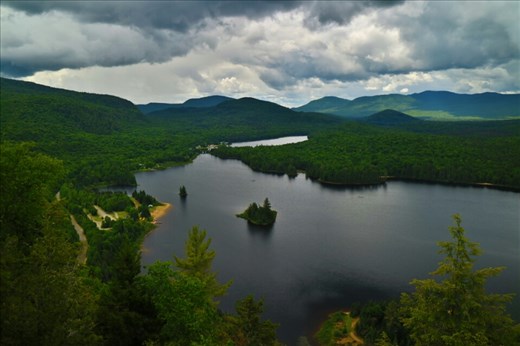 Rewarding views after a hike