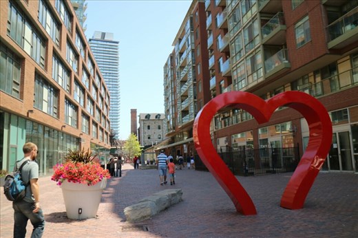 Artwork in the Distillery District