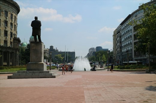 Walking around Belgrade