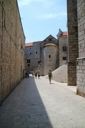Walking through the old city