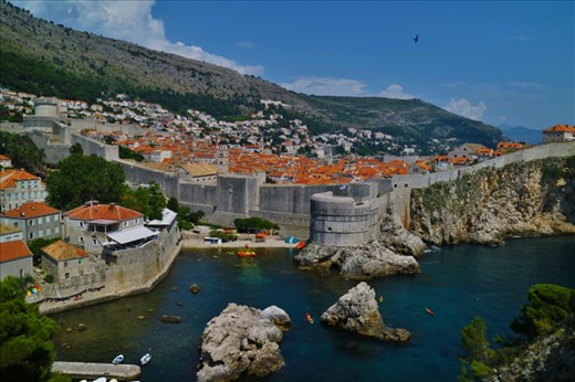 View of the old city from the Red Keep