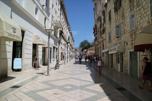 Walking around Split