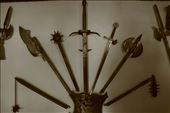 Weapon display inside Bran Castle: by joshandkaren, Views[244]