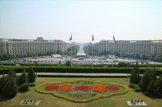 View from the Palace of the Parliament